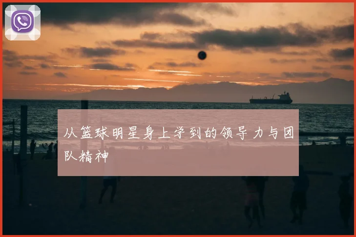 从篮球明星身上学到的领导力与团队精神